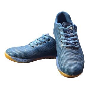 Nobull Superfabric Trainer Womens Size 8 Blue Athletic Running Shoes Sneakers